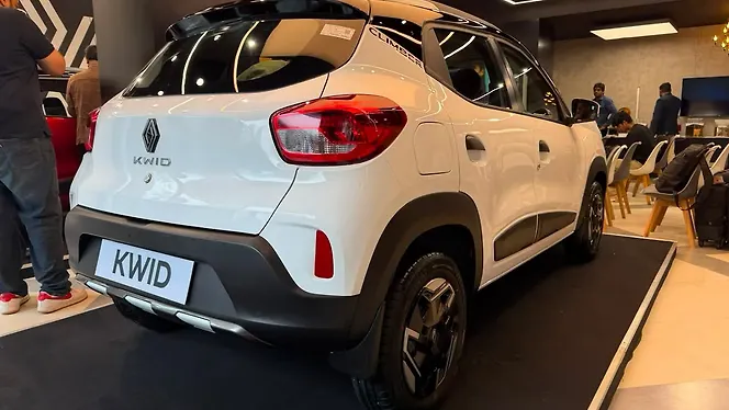 Renault Kwid Facelift Rear View