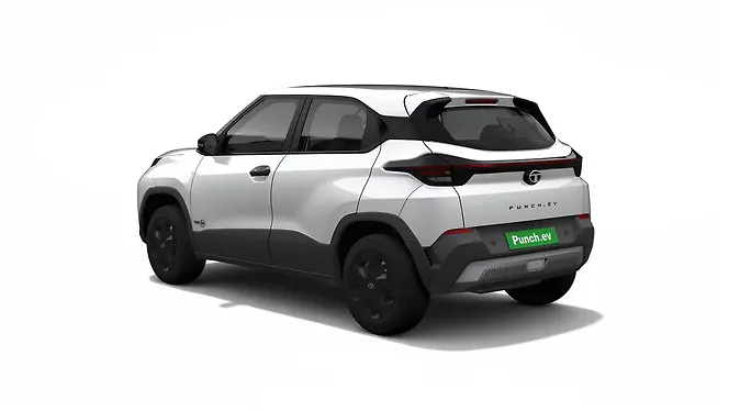 Tata Punch EV Facelift Left Rear Three Quarter