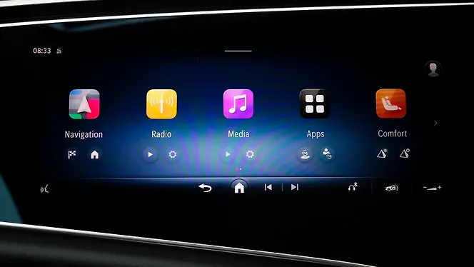 Mercedes-Benz E-Class Infotainment System