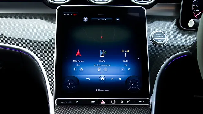 Mercedes-Benz AMG C 43 Infotainment System