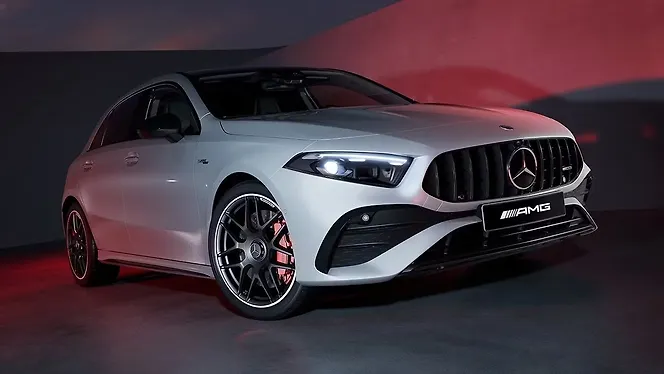 Mercedes-Benz AMG A45 S Right Front Three Quarter