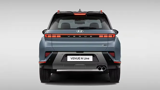Hyundai New Venue N Line Rear View
