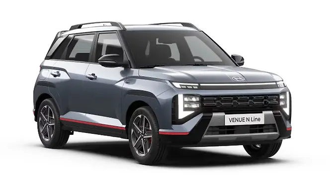 Hyundai New Venue N Line Right Front Three Quarter