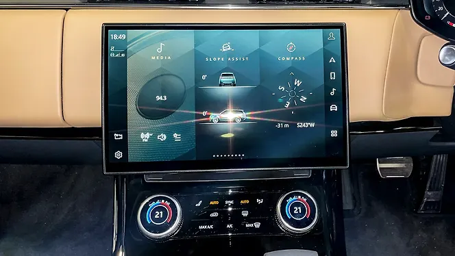Land Rover Range Rover Sport Infotainment System