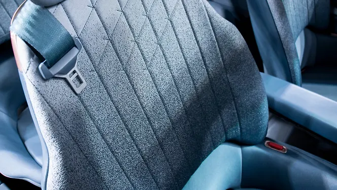 Tata Curvv EV Concept Front Row Seats