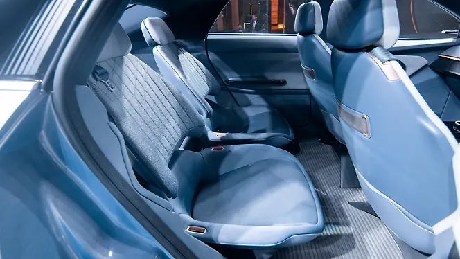 Tata Curvv EV Concept Second Row Seats