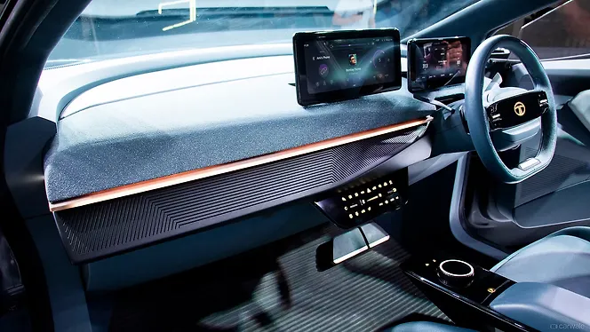 Tata Curvv EV Dashboard