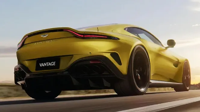 Aston Martin Vantage Left Rear Three Quarter
