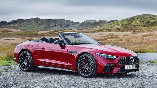 Mercedes-Benz AMG SL55 Roadster Right Front Three Quarter