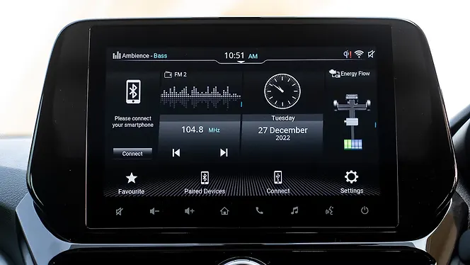 Toyota Urban Cruiser Hyryder Infotainment System