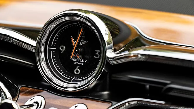 Bentley Bentayga Dashboard