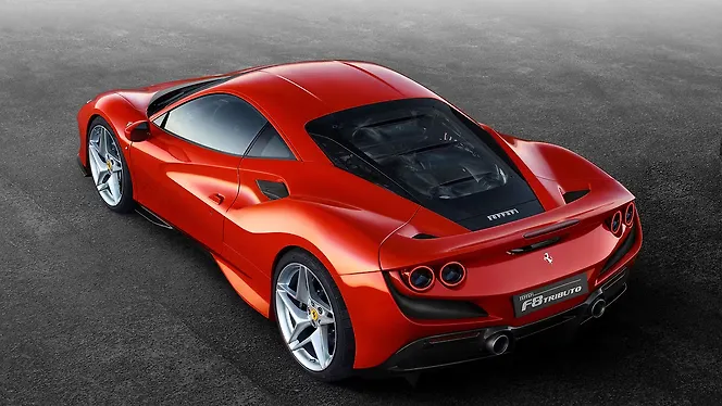 Ferrari F8 Tributo Left Rear Three Quarter