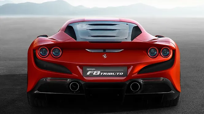 Ferrari F8 Tributo Rear View