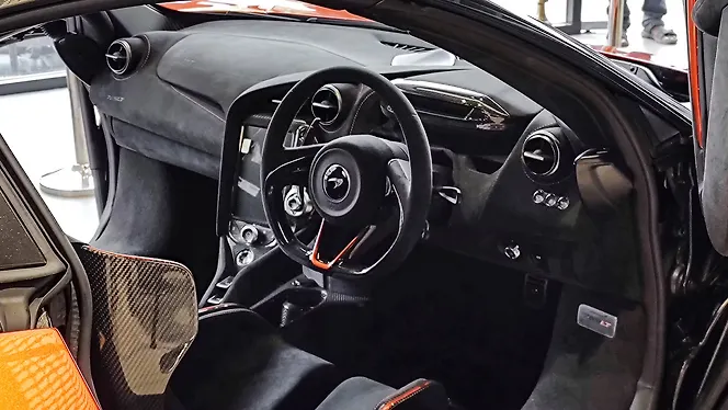 McLaren 720S Dashboard