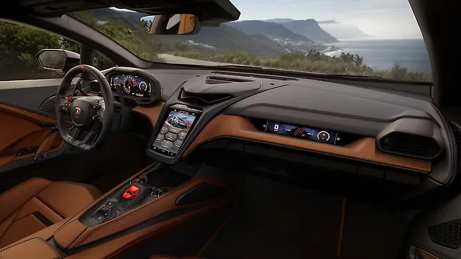 Lamborghini Huracan Evo Dashboard