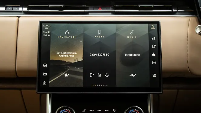 Land Rover Range Rover Infotainment System