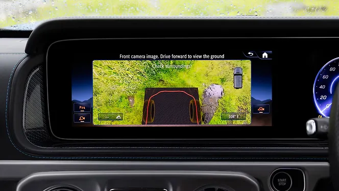 Mercedes-Benz G580 with EQ Technology Infotainment System