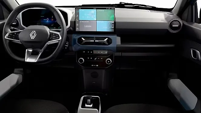 Renault Kwid EV Dashboard