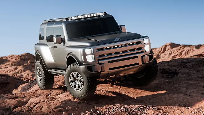 Hyundai Boulder Right Front Three Quarter