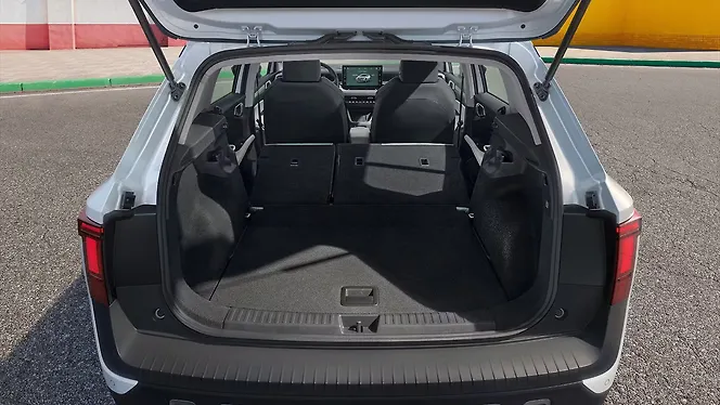 Skoda Epiq Bootspace Rear Seat Folded