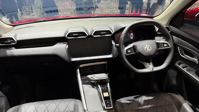 MG Astor Facelift Dashboard