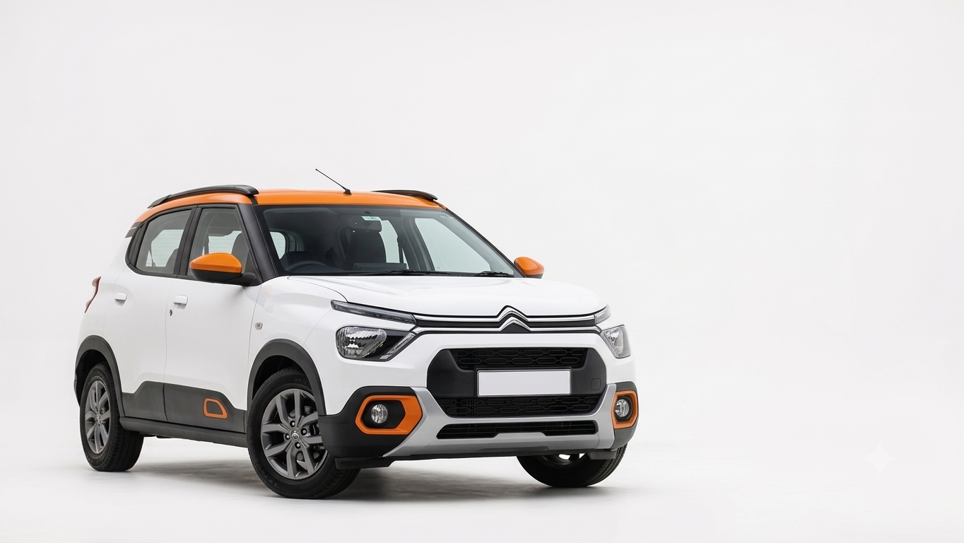Citroen C3 Facelift Right Front Three Quarter