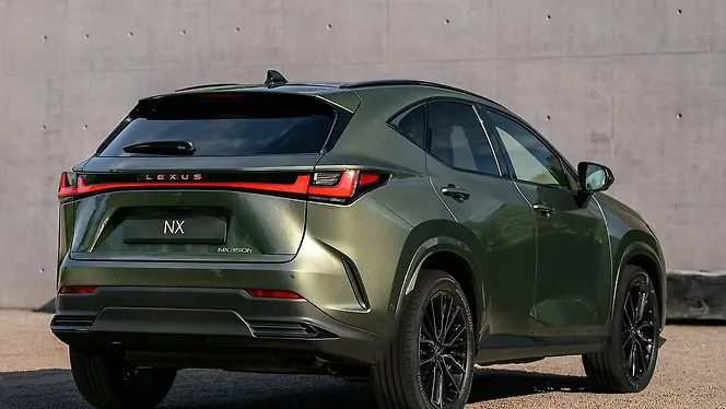 Lexus New NX Right Rear Three Quarter