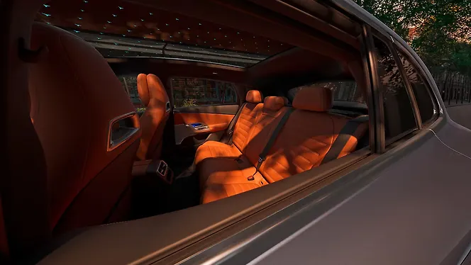 Mercedes-Benz GLC EV Second Row Seats