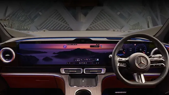 Mercedes-Benz GLC EV Steering Wheel