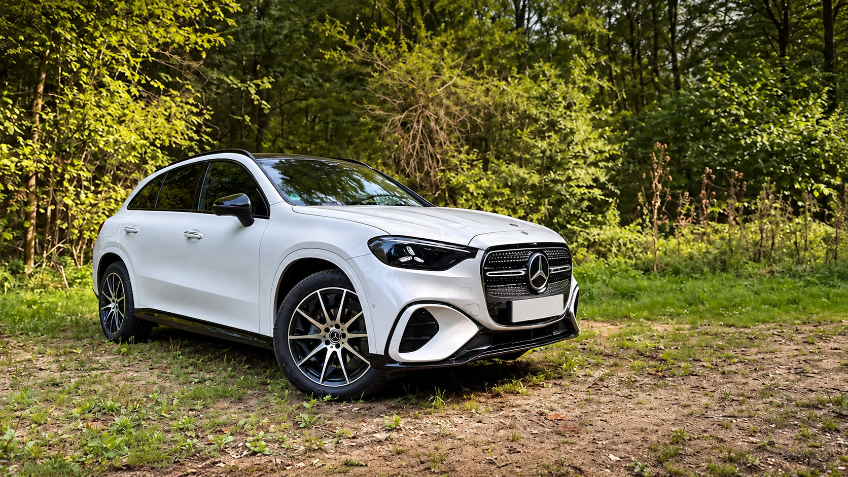 Mercedes-Benz GLC EV Right Front Three Quarter