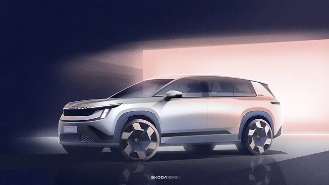 Skoda Peaq Left Front Three Quarter