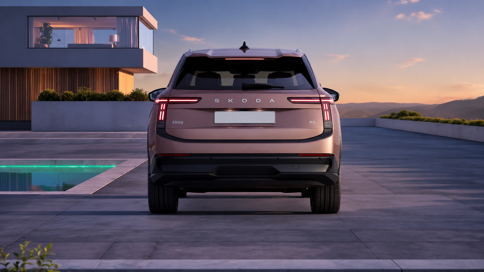 Skoda Peaq Rear View