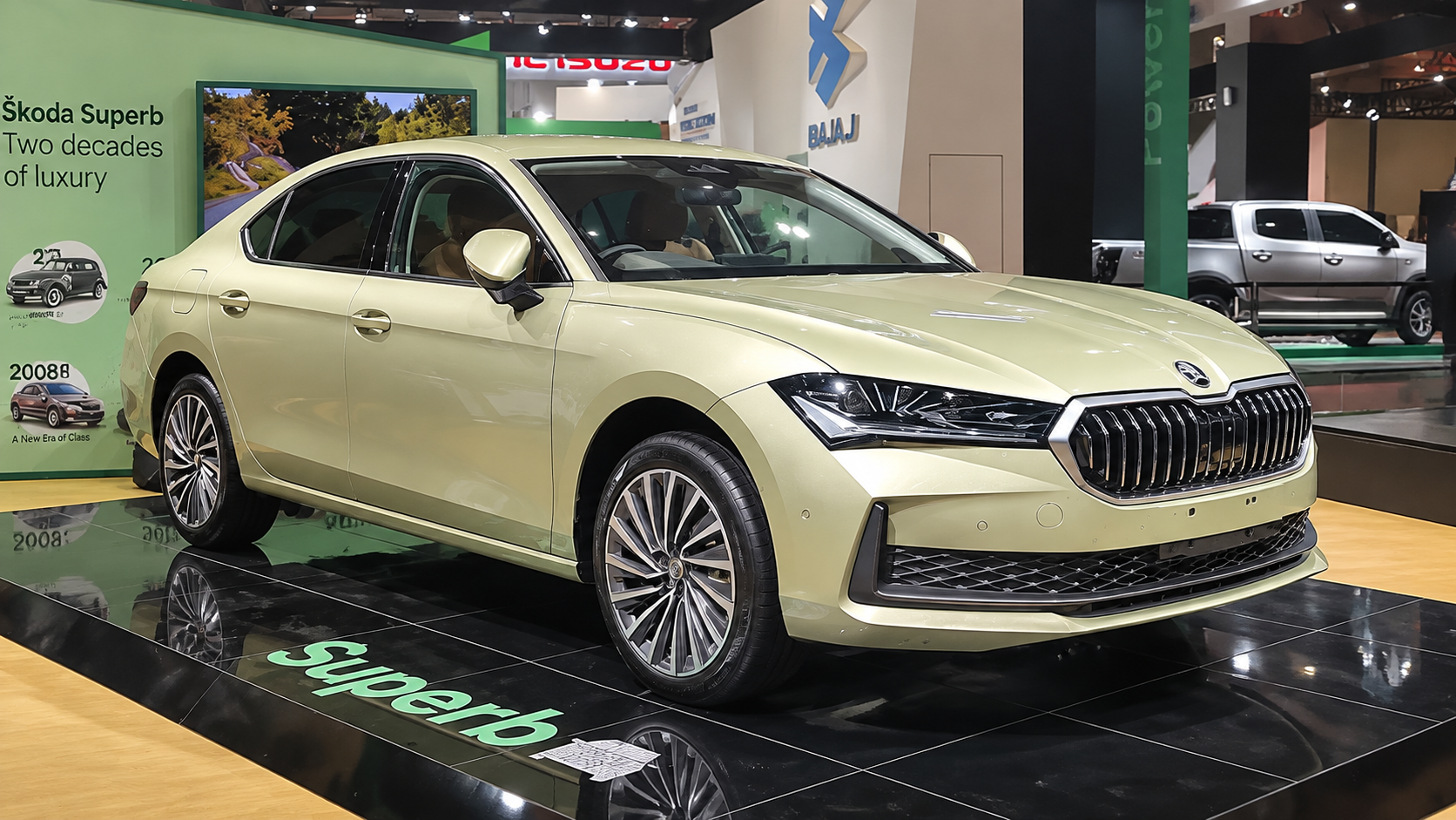 Skoda New Superb Right Front Three Quarter