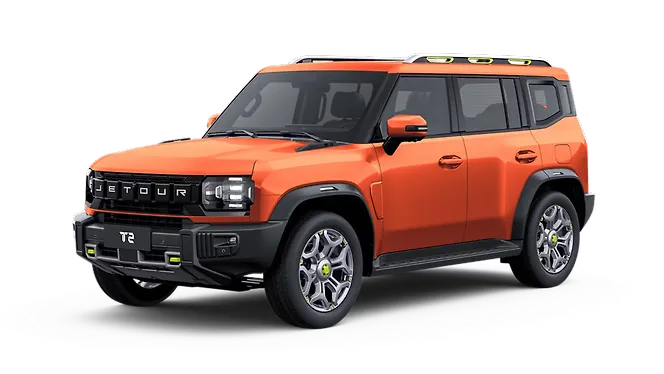 JSW Jetour T2 Left Front Three Quarter