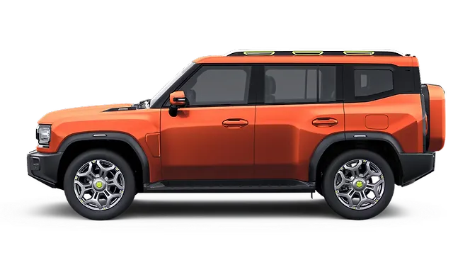JSW Jetour T2 Left Side View