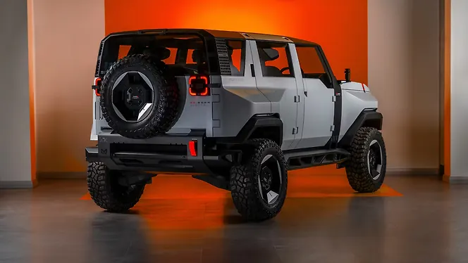 Mahindra Thar.e Right Rear Three Quarter