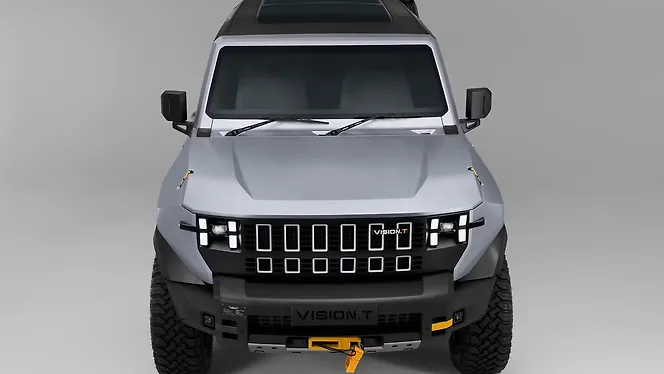 Mahindra Vision T Front View