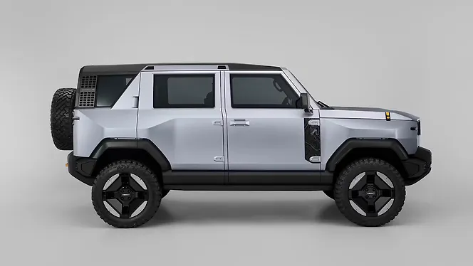 Mahindra Vision T Right Side View