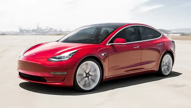Tesla Model 3 Left Front Three Quarter