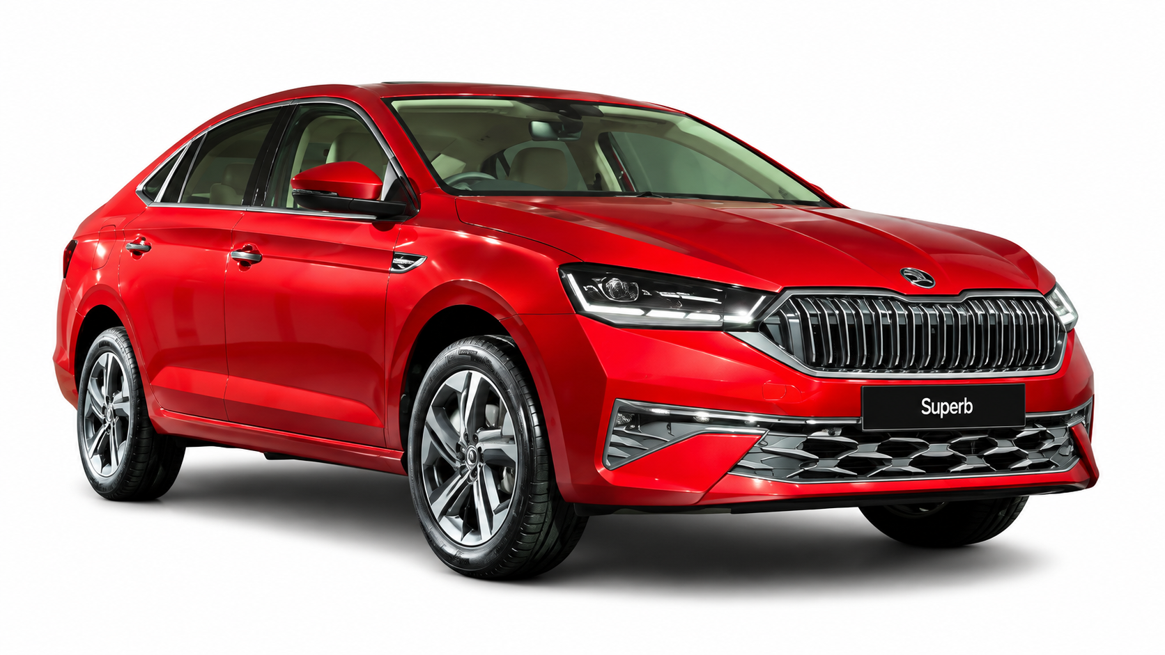 Skoda Slavia Facelift Right Front Three Quarter