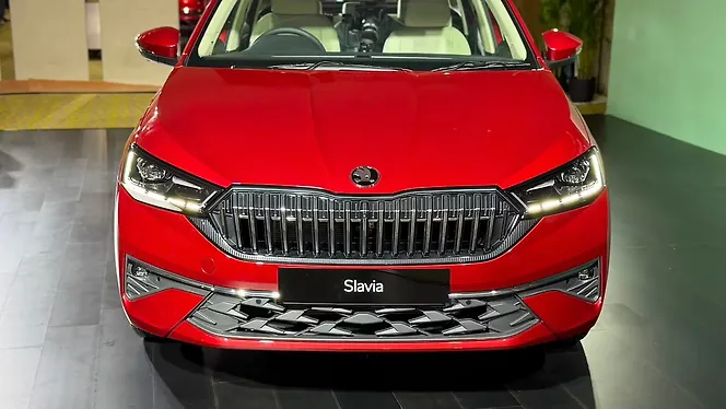 Skoda Slavia Facelift Front View