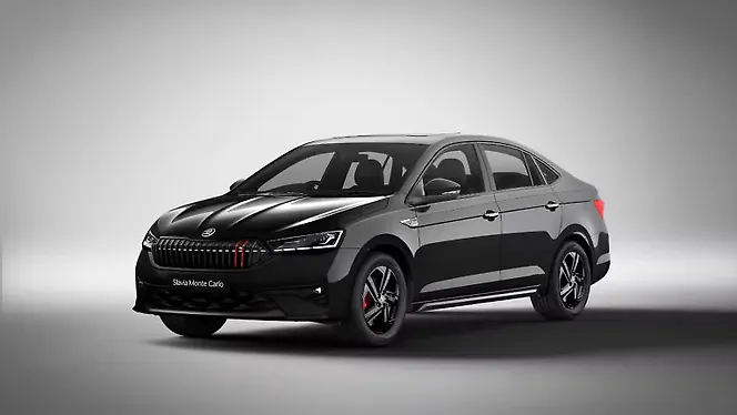 Skoda Slavia Facelift Left Front Three Quarter