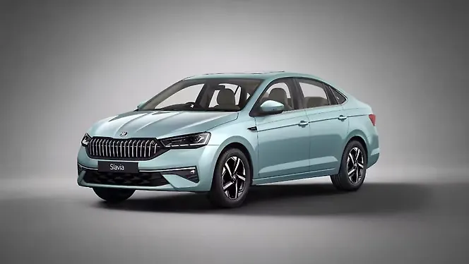 Skoda Slavia Facelift Left Front Three Quarter