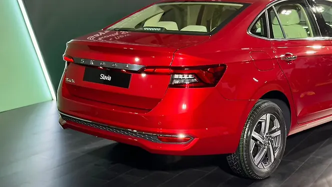 Skoda Slavia Facelift Rear View