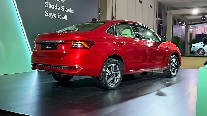 Skoda Slavia Facelift Right Rear Three Quarter