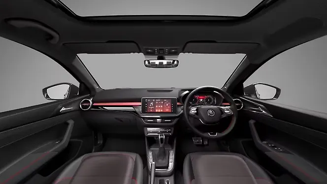 Skoda Slavia Facelift Dashboard