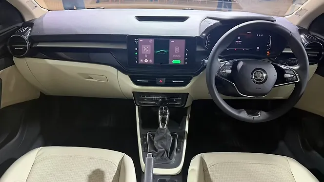 Skoda Slavia Facelift Dashboard