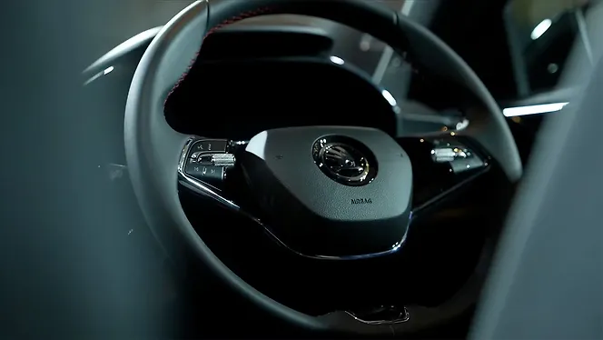 Skoda Slavia Facelift Steering Wheel