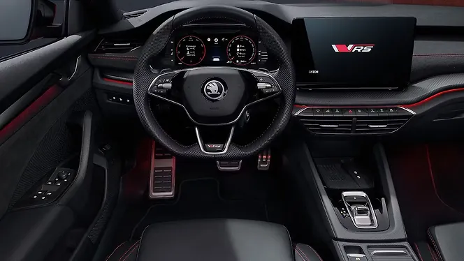 Skoda Octavia Facelift Dashboard