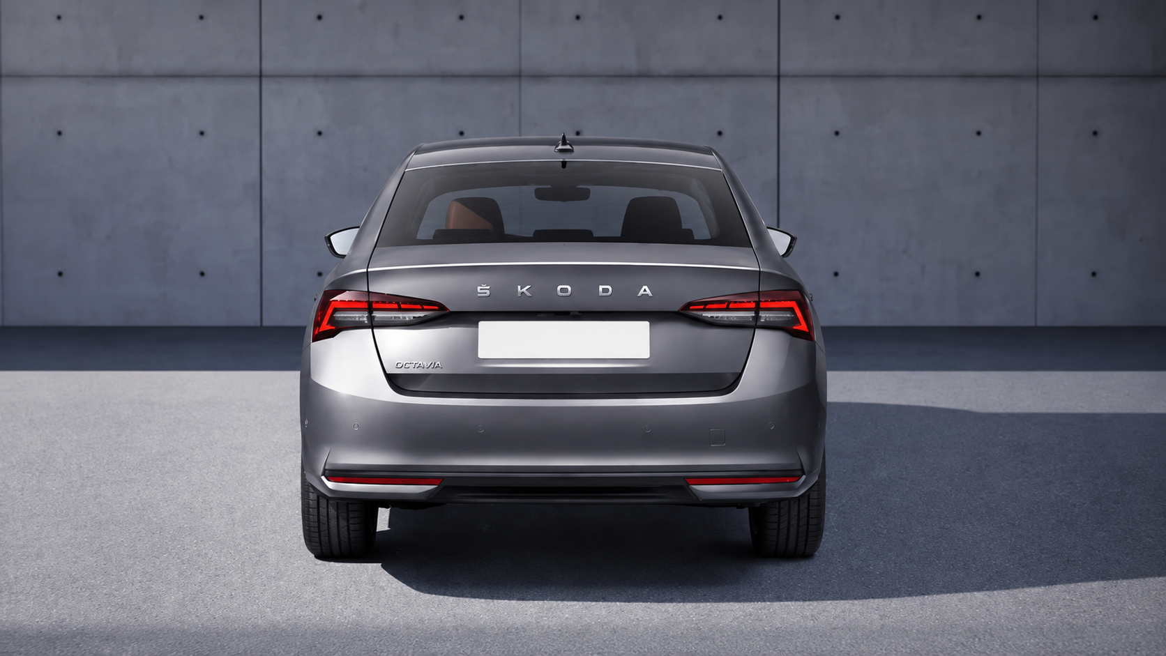 Skoda Octavia facelift Rear View